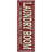 Non-Slip Rubberback Laundry Room Runner Rug, Red