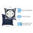 Vision II Embroidered Outdoor Throw Pillow-22802859