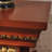 Walnut Solid Wood Electric Fireplace