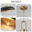 1-Light Modern Black Dome Pendant
