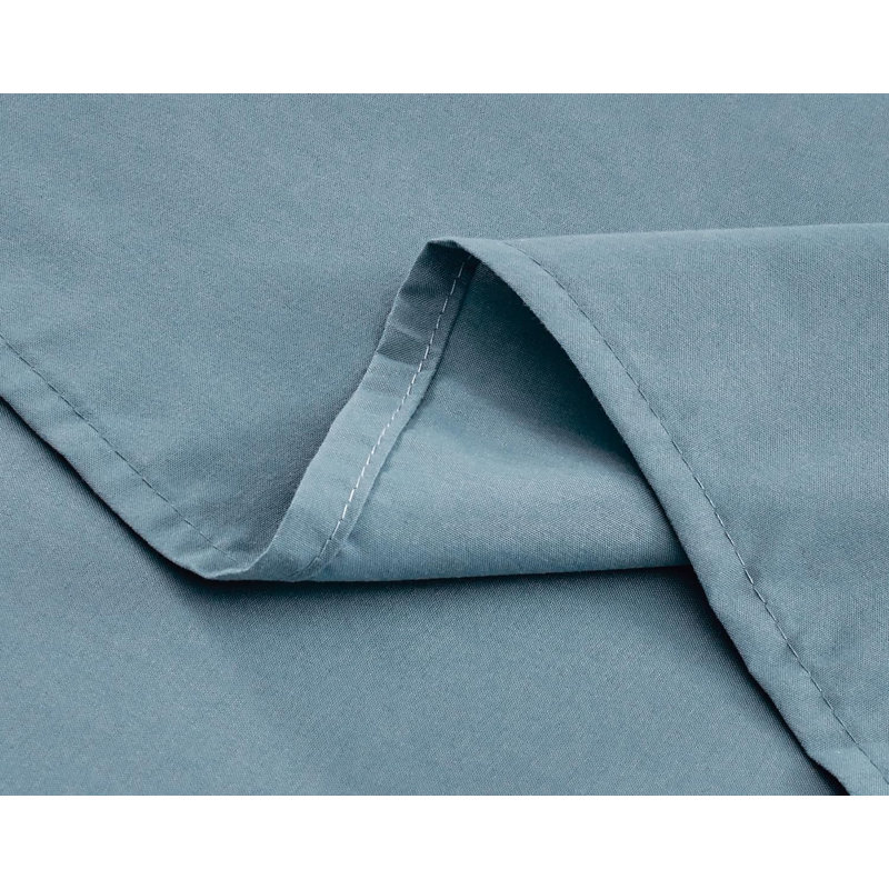 6-Piece Brushed Microfiber Bed Sheet Set, China Blue, Queen Sheet Set with 5 Additional Pieces