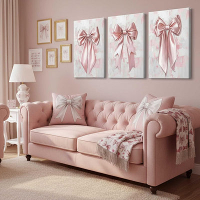 3 Piece Wrapped Canvas Wall Art