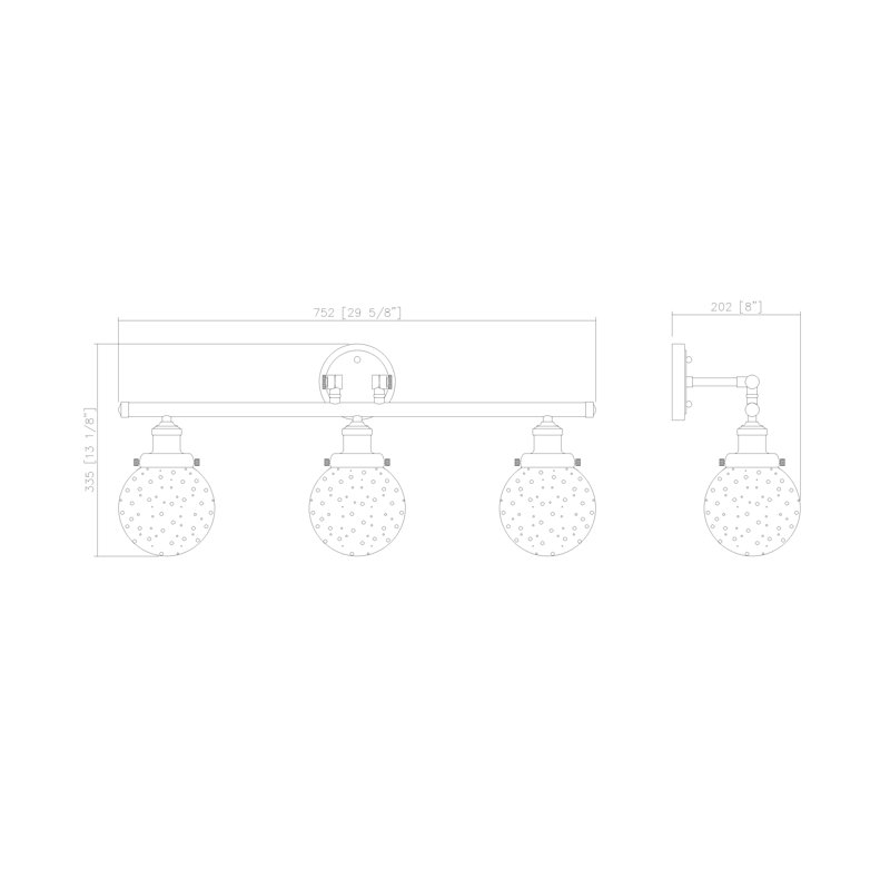 Higham 3 - Light Vanity Light