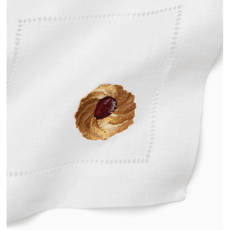 Biscotto Linen Square Napkins