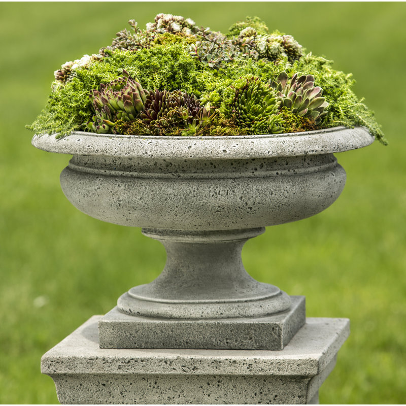 Palazzo Handmade Planter, Verde