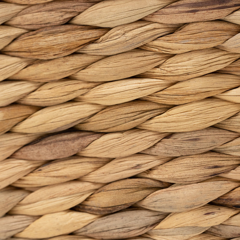 Bayou Breeze Natural Fibre Basket, 8" H x 13" W x 10" D