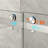 55-60" W x 60" H Frameless Double Sliding Tub Door Bypass Tub Door with 5/16"(8mm) Tempered Glass, Nano Explosion-proof Film, Brushed Nickel-106231691