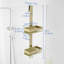 Over-the-Door Stainless Steel Shower Caddy