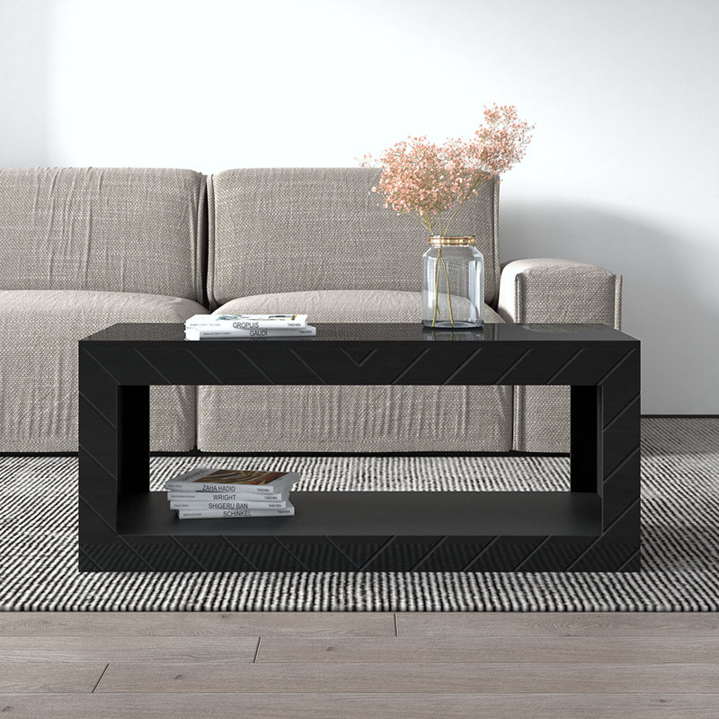 Table basse Elsfield, Noir
