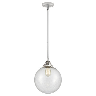 Nouveau 2 - Alphonsa - 1 Light 10" Stem Hung Mini Pendant - Bulb Not Included