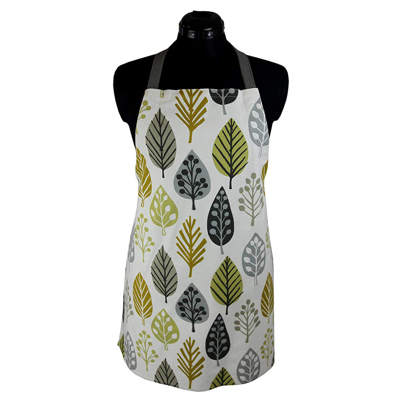 Alexys Bib Apron, Ochre Yellow