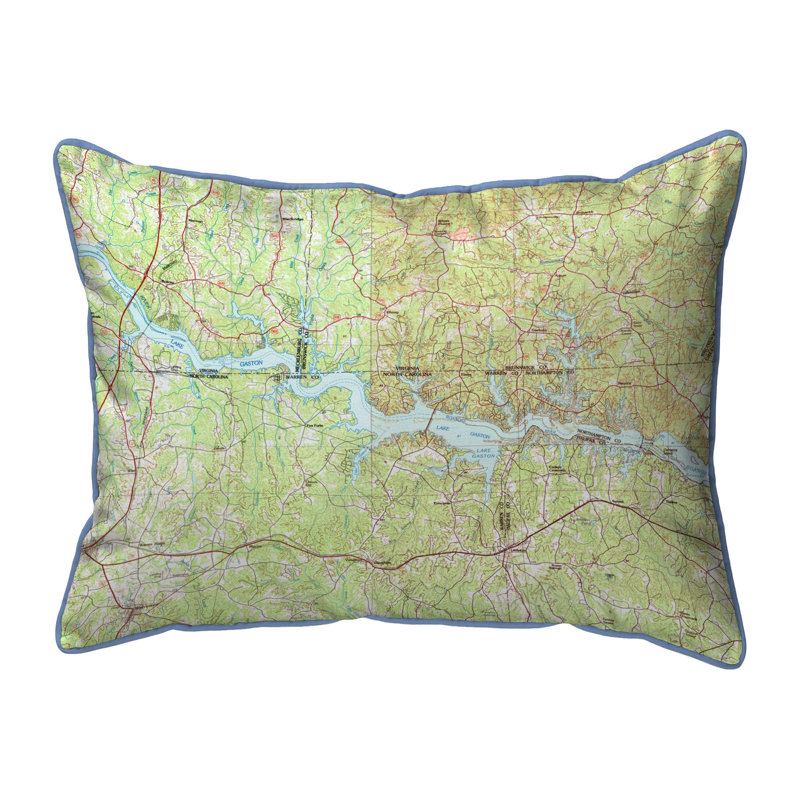 Coussin intérieur / extérieur Lake Gaston, VA And NC