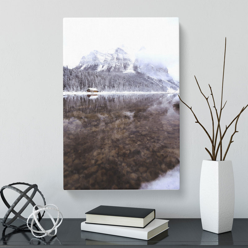 Lake Louise Reflection - Wrapped Canvas, 60cm H x 40cm W x 3cm D