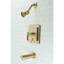 Robinet de baignoire et douche à pression équilibrée à poignée simple Kingston Brass Kaiser-58704214