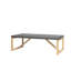 Biscayne Solid Wood Sled Coffee Table-826647850