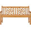 Acworth Outdoor Teak Bench-178032874