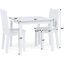 Kids 3 Piece Square Play Or Activity Table and Chair Set-999644599