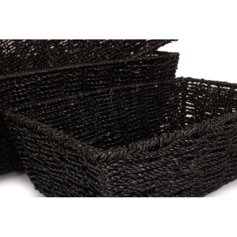 Falman 3 Piece Paper Rope Storage Basket Set