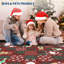 Tapis de Noël pour le salon de Noël, tapis mignons et doux en forme de cerf pour la chambre de bébé-1650444701