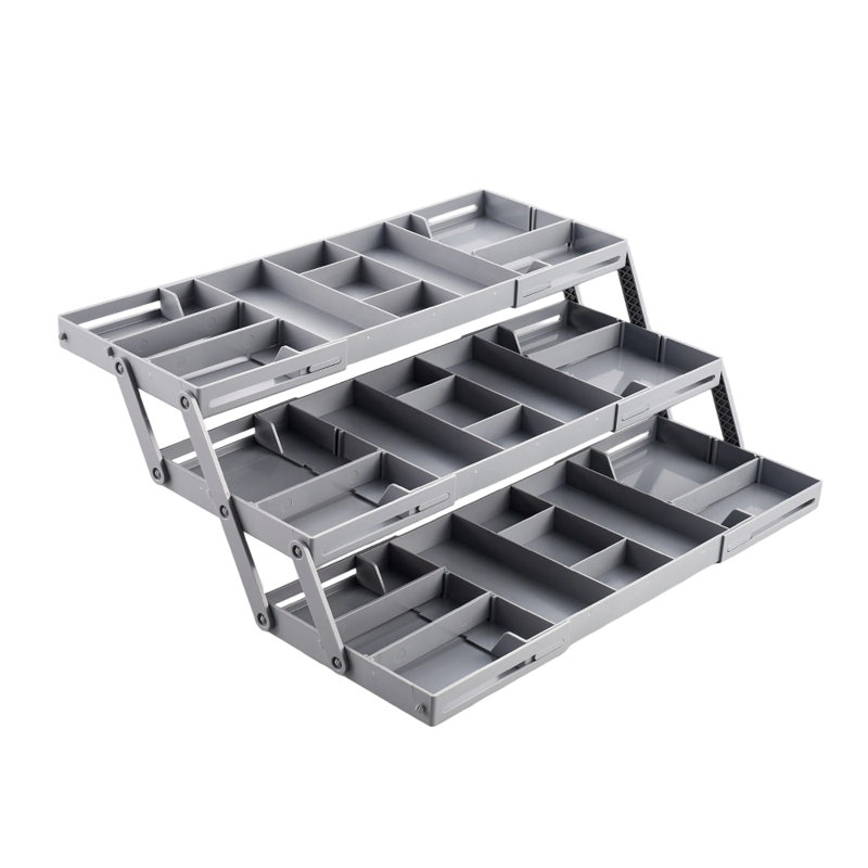 Versatile Expandable Multi-tier Drawer Organiser Storage Tray