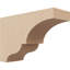 Bois de cèdre brut Asheboro, grain de bois TimberThane Corbel, apprêté brun clair-87599695