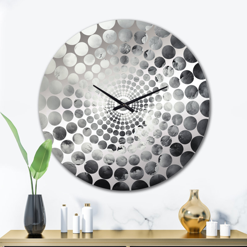 Tymeir - Horloge murale ciel, Très grand