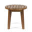 Table d'appoint en bois 16 po, allure rustique, table résistante aux intempéries, finition, fabrication