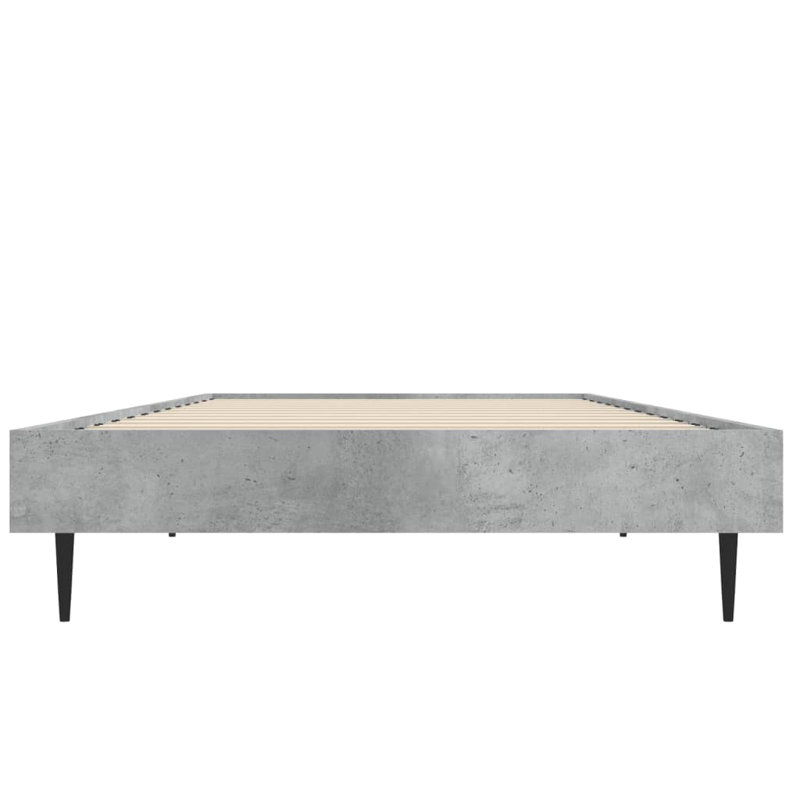 Patrice Bed, Concrete Grey, Small Single (2'6)