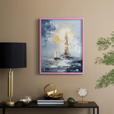 NAUTICAL Series Dxxxix, reproduction encadrée - bois massif