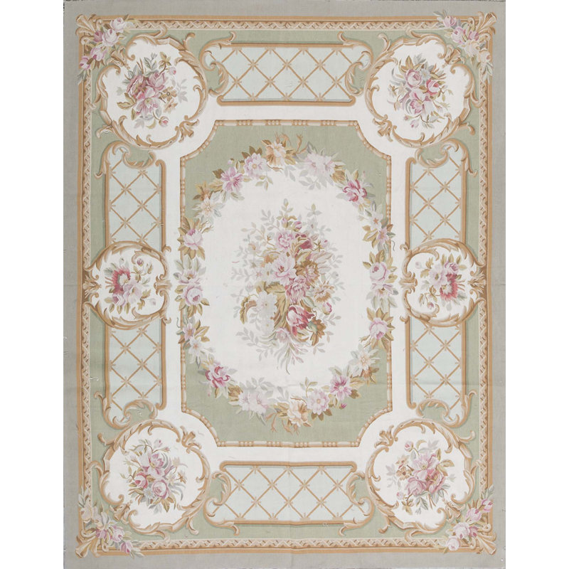 Aubusson One-of-a-Kind 7'7" X 10' Area Rug
