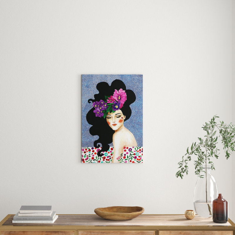 Whispering Heart by Hulya Ozdemir - Wrapped Canvas Giclée Art Print, 66.04 cm H x 45.72 cm W x 3.175 cm D