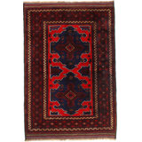 Kuuno Hand Woven Cotton Oriental Area Rug