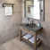 Newterra Concrete Handmade Rectangular Console Bathroom Sink