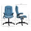 Fauteuil de bureau à massage à haut dossier avec 6 points de vibration-122061101-111865019