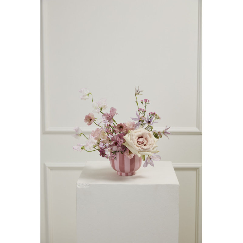 Pink Striped Compote