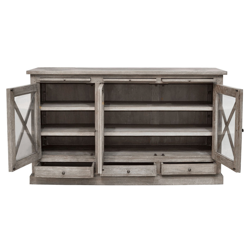 Ribeiro 63'' Solid Wood Sideboard