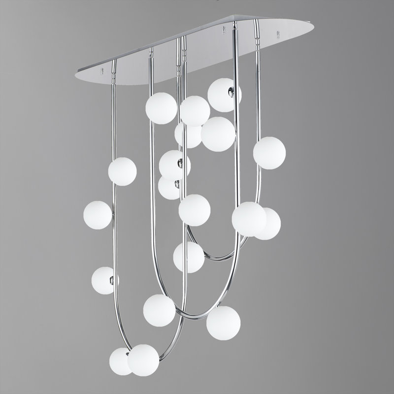Contour 19 - Light Pendant, Polished Chrome