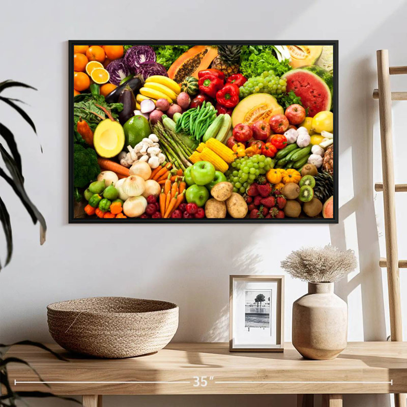 Yarlin - fruits et légumes frais, H 17 po x l 25 po