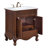 30'' Single Bathroom Vanity with Engineered Marble Top-742341923-742341950