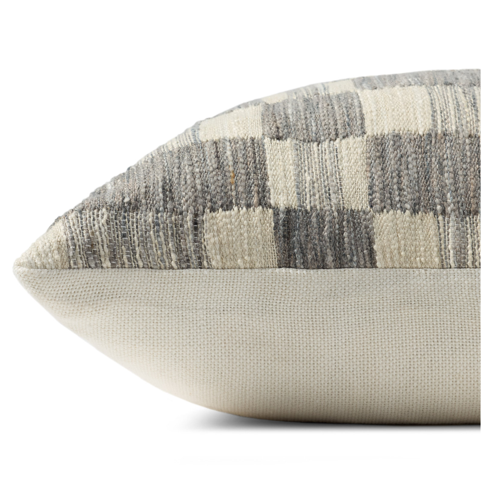 Amber Lewis x Loloi Adams Throw Pillow, Square, 4'' H x 18'' W  