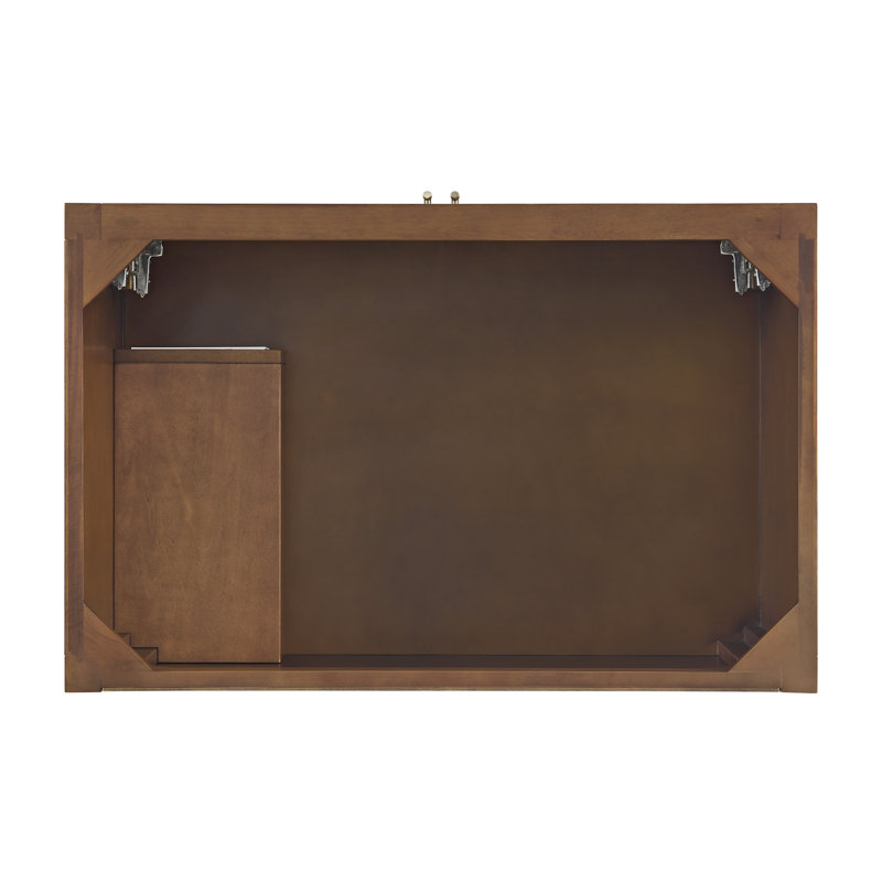 Myrrin 36'' W Single Bathroom Vanity Base, Brown