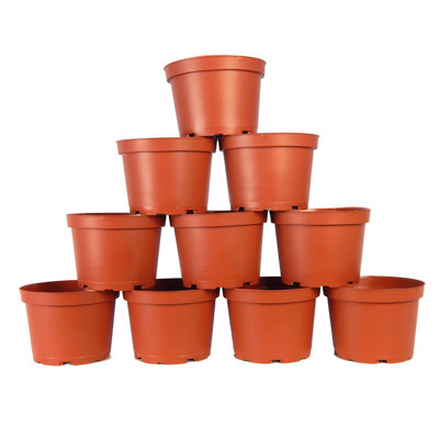 Pot en terre cuite 6 pouces (paquet de 10)
