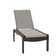 Leeward MGP Sling Lay-flat Stacking Armless Chaise with Wheels