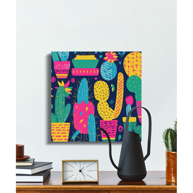 Palomares Wrapped Canvas Print Set, 36x36