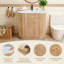 Ensemble de meuble-lavabo simple 35,83 "avec comptoir, robinet et armoire cannelée-2135966584