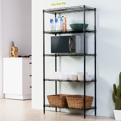 Changeable Assembly Floor Standing Carbon Steel Storage Rack