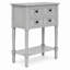 Console en bois de pin avec boutons ronds-952381257