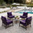 24"W X 24"D Outdoor Deep Seating Cushions 6.5” Indoor/Outdoor Seat And Back Cushion, Cushions Only-954063216-955857660