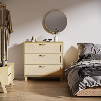 Derby 3 Drawer Cabinet Storage Cupboard Sideboard Organiser Living Room