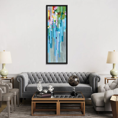 «Rainbow Of Stripes», impression sur toile tendue